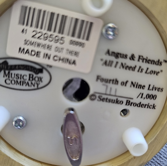 SAN FRANCISCO MUSIC COMPANY, ANGUS & FRIENDS COLLECTION, All I Need Is Love - Picture 5 of 5